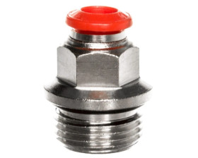 Przyłączka prosta wtykowa G3/8 D 6 80.0050.01.3806