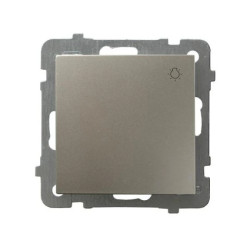 AS Przycisk /światło/ satyna light ŁP-5G/m/45