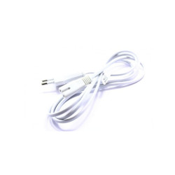 Kabel zasil. sieciowy 1,5M BIAŁE zasil. radiowym typu ósemka