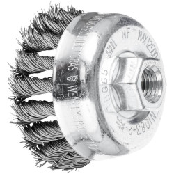 PFERD 43305001 pot Brush TBG 65mm M14 steel 0.50 for angle grinder