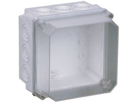 Skrzynka Z1w bez wyposażenia h=166 IP55 z pokrywą nieprzeźroczystą 058-I TAREL