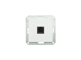 Premium Gniazdo komputerowe p/t 8pin zacisk krone LSA+ biały moduł GTP - 12 Pr moduł BI