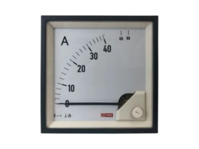 Amperomierz analogowy panelowy 80 (Input)A AC -10C do +65C RS PRO