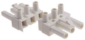 Złącze wtykowe do druku 3-żyłowe RS PRO rozmiar żyły 2,5 mm² Wkręcane Nylon Montaż na kablu