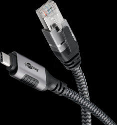 70697 Network adapter, cable, USB 3.1 type C, Gigabit Ethernet, 1.5 m