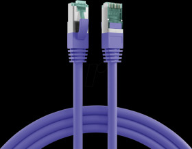 MK6001.50VI RJ45 Patch Cord Cat.6a S/FTP LSZH violet 50m