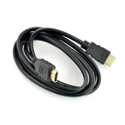 Przewód HDMI 1.4 Black 1080p 1,5m