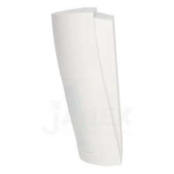 szerokokątna zewnętrzna czujka dualna PIR/MW wysokiego/niskiego montażu *10.525 GHz Zasięg 12m x 120o stopni