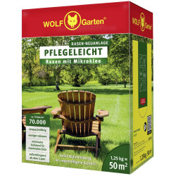 WOLF-Garten 76AH1001650 Lawn Microclover Mix Low-Growth Low-Maintenance