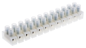 Złącze wtykowe do druku 12-żyłowe RS PRO rozmiar żyły 16 AWG Śruba Poliamid Montaż na kablu