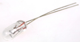 Oświetlenie wskaźnika 14 V Przyłącze przewodowe bezbarwna 3 lm RS PRO rozmiar T1 1/2