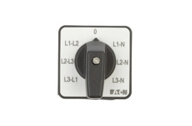 Przełącznik woltomierza 3xL-L i 3xL-N do wbudowania T0-3-8007/E 095813