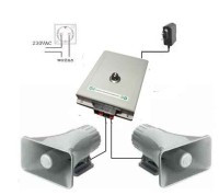 SD-BDZAX2-T Podwójny dzwonek bezstresowy (generator) odtwarzający dźwięk z uprzednio wczytanego pliku mp3