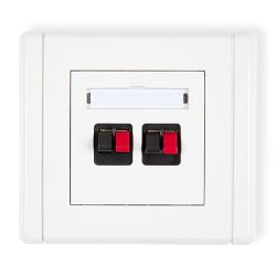 Gniazdo głośnikowe pojedyncze (2,5mm2)