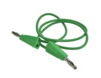 KAB64.62 Przewód pomiarowy 2xbanan z gniazdem - zielony długość: 50cm