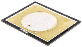 Miniaturowy głośnik piezoelektryczny, 580nF, 200 Hz → 20 kHz, 84dB, Klej, silikon