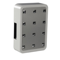 Dzwonek elektromechaniczny dwutonowy 85dB 230V AC biało/srebrny 106 SUB10000326