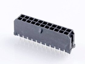 Molex Listwa kołkowa, męska, do wbudowania, standardowa Ilość pinów 22 Wymiary siatki: 3.00 mm 430452213 1 szt. paleta