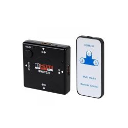 Spliter HDMI 3-wejścia-1-wyjście z pilotem - URZ2051
