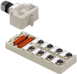 Weidmüller 1896000000 Rozdzielacz i adapter czujnika/aktuatora SAI-8-M 3P IDC Ex ia, piny: 3, 60.00 m, 1 szt.