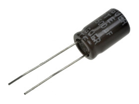 Kondensator; niskoimpedancyjny; elektrolityczny; 1500uF; 10V; RTE1A152M1016F; fi 10x16mm; 5mm; przewlekany (THT); taśma; Leaguer