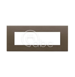 Ramka ozdobna 7M metal szczotkowany ciemny brąz, 22657.12