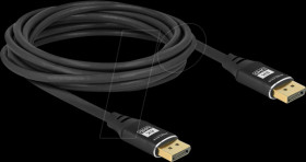 80623 DisplayPort 1.4 cable, 8K 60 Hz, black, 5.0 m