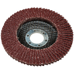 Draper 82356 Aluminium Oxide Flap Disc, 115 x 22.23mm, 40 Grit