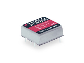 Przetwornica DC-DC, 20W, Uwe 18→ 75 V DC, Uwy 24V dc, Iwy 833mA, TRACOPOWER