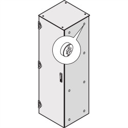 Ściana boczna nVent SCHROFF 21130009 21130009, 1 szt.