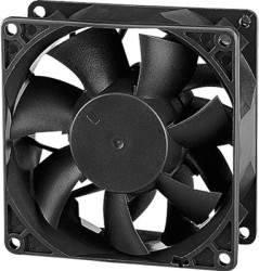 DC axial fan, 24 V, 92 x 92 x 38 mm, 127.59 m³/h, 45.6 dB, ball bearing, SUNON PMD2409PMB4-A.(2).GN