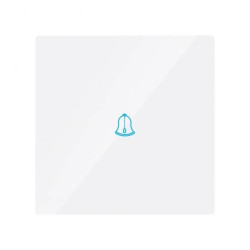 Dotykowy Łącznik do Dzwonka VT-5411 1G Biały 8372