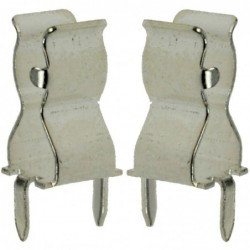 2x Gniazdo bezpiecznika 5x20 szklanego blaszka lutowana do płytki PCB