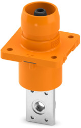 Plug, 1 pole, threaded connection, straight, 1571292