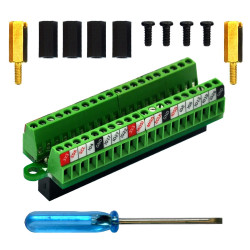 Ultra-small RPi GPIO Terminal Block Breakout Board Module, for Raspberry Pi