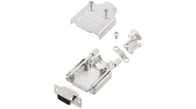 Osłona 15-pinowe D Sub Hoods do Dla kabla Encitech Connectors