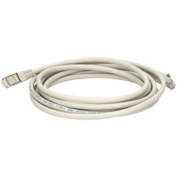 TruConnect TRUP6A3.0GY 3mtr CAT 6A S/FTP LSZH Full Copper Patch Lead - Grey