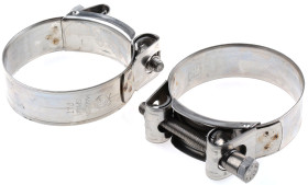 Opaska zaciskowa średnica wew 68 → 73mm śrubowa MIKALOR ze stali nierdzewnej szerokość 20mm