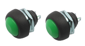 Opencircuit PBS-33B Tactile Push Buttons 12mm - Green - 2 pcs