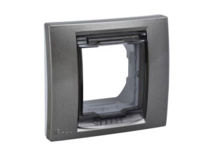 UNICA PLUS Ramka 1 pojedyncza IP44 terra manganowa MGU61.002.824 SCHNEIDER ELECTRIC