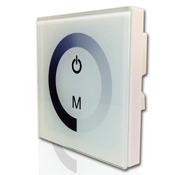 TM06WH panel dotykowy ściemniacz taśm LED 12/24V biały
