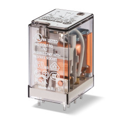 Przekaźnik 60V dc Finder, montaż PCB