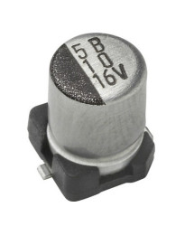 Kondensator 100μF 50V dc SMD Vishay 10 x 10 x 10mm