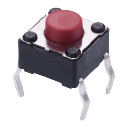 PHAP5-30VA2B3T2N2 5mm Height 6mm x 6mm Through Hole Tactile Switch 260g APEM