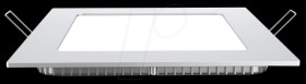 4863 LED Premium Panel Downlight - 6 W, square, warm white