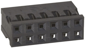 Obudowa złącza 12-pinowe 2-rzędowe raster: 2mm Hirose Żeński Montaż na kablu A3B