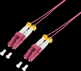 FS4LC05 Patch cable fiber optic, LC duplex, 50/125 µm, OM4, 5 m