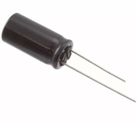 Kondensator 1200μF 25V dc Radialny, Otwór przelotowy Panasonic roztaw: 5mm 10 (Dia.) x 20mm