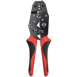 CK Tools T3677 Ratchet Crimping Plier Solar PV 250mm 2K 4-10mm