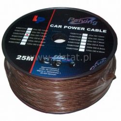 Przewód zasilający 8Ga 8,35mm2 brązowy CU